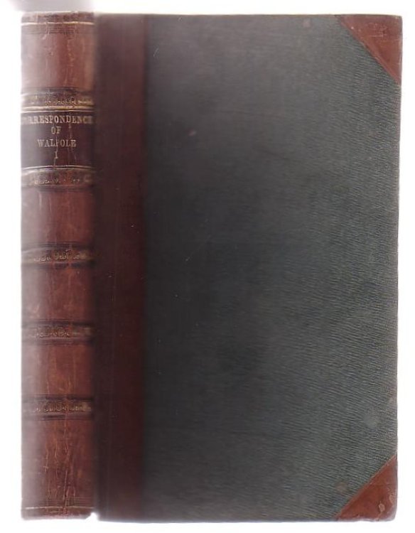 Correspondence Of Horace Walpole (Vol I only of III)