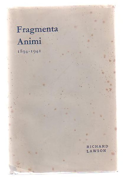 Fragmenta Animi 1894 - 1941