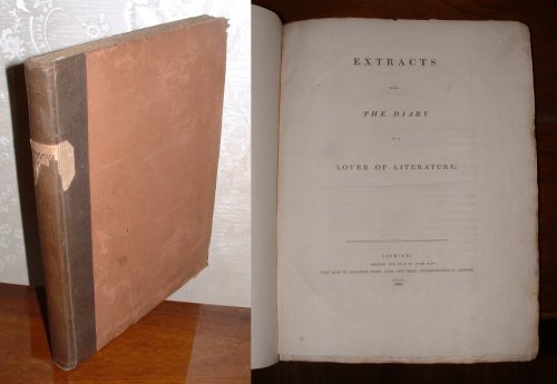 Extracts from the Diary of a Lover of Literature