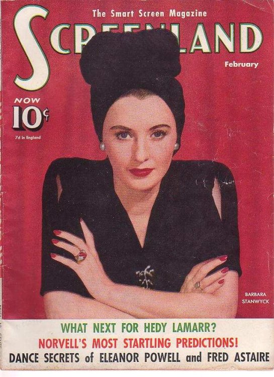 Screenland Magazine February 1940 The Smart Screen Magazine