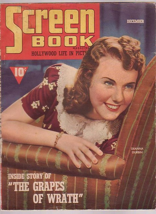 Screen Book Magazine December 1939 The News Magazine of the Movies