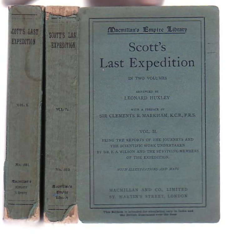 Scott's Last Expedition (Two Volumes)