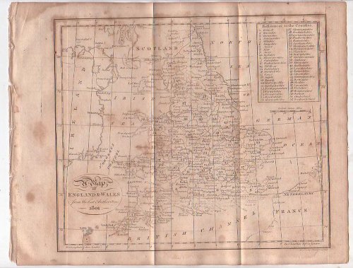 Map - England and Wales