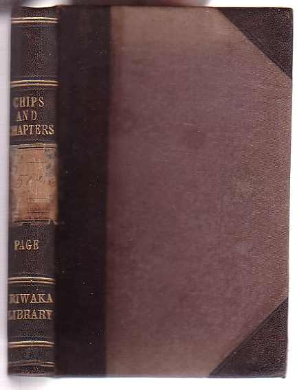 Chips and Chapters: A Book for Amateur and Young Geologists