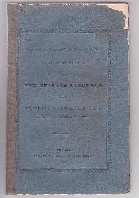 Image for Grammar of the New Zealand Language. Part 4. Grammar of the New Zealand Language. Part 4.