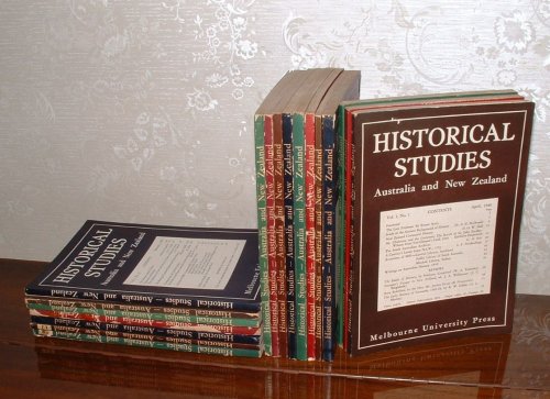 Historical Studies Australia and New Zealand [A run of 18 issues, from Volume One, Number One to Volume Five, Number 18]