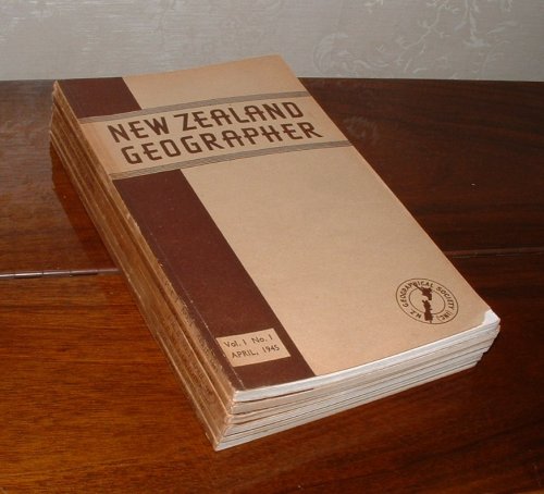 New Zealand Geographer [the first six issues: Volume 1, Number 1 (April, 1945) to Volume 3, Number 2 (October, 1947)]