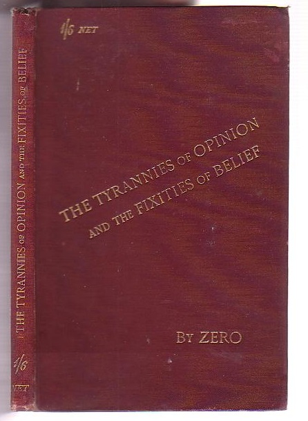 The Tyrannies of Opinion and the Fixities of Belief: Unscientific Guesses from a Non-Expert to Non-Experts