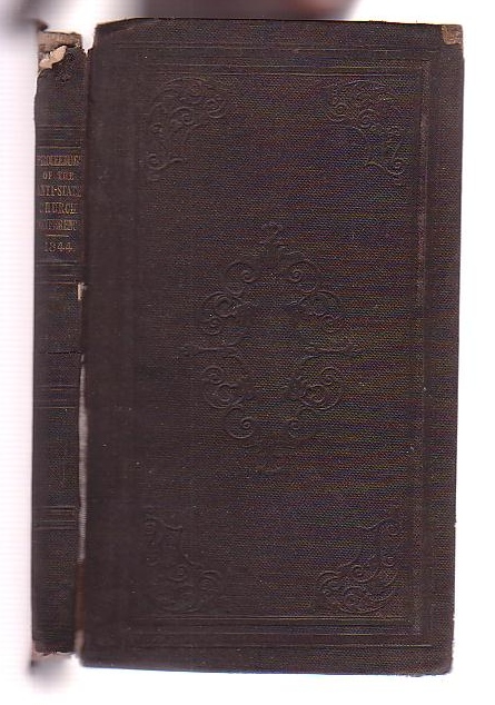 Proceedings of the First Anti-State-Church Conference, held in London, April 30, May 1 & 2, MDCCCXLIV.