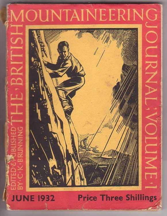 Mountaineering Journal Vol. 1 No. 1 June 1932