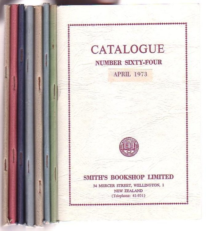 [bundle of 8 Smith's Bookshop catalogues, 1969 -1973, Nos. 51, 56, 57, 59, 60, 61, 63, 64]