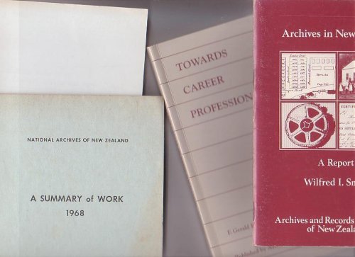 [Bundle of four items on Archives in New Zealand]