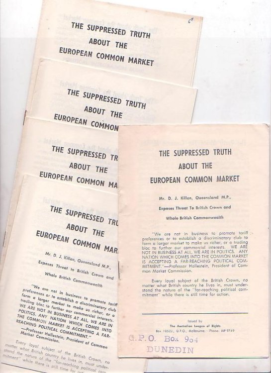 The Suppressed Truth about the European Common Market