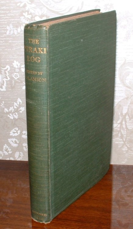 The Piraki Log (e Pirangi ahau koe) or Diary of Captain Hempleman with Introduction, Glossary[,] Illustrations and Map