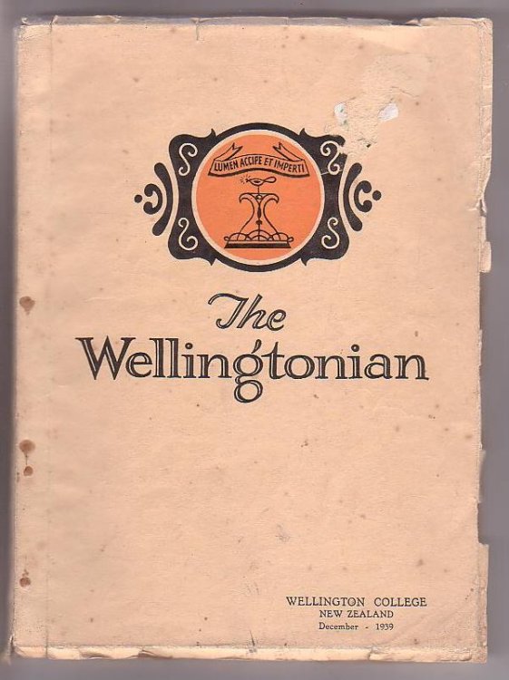 The Wellingtonian. Vol. XLVIII. December 1939