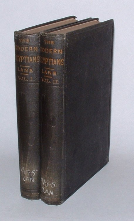 The Manners and Customs of the Modern Egyptians [Two volumes]