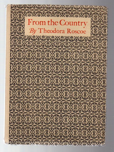 From the Country and Other Poems