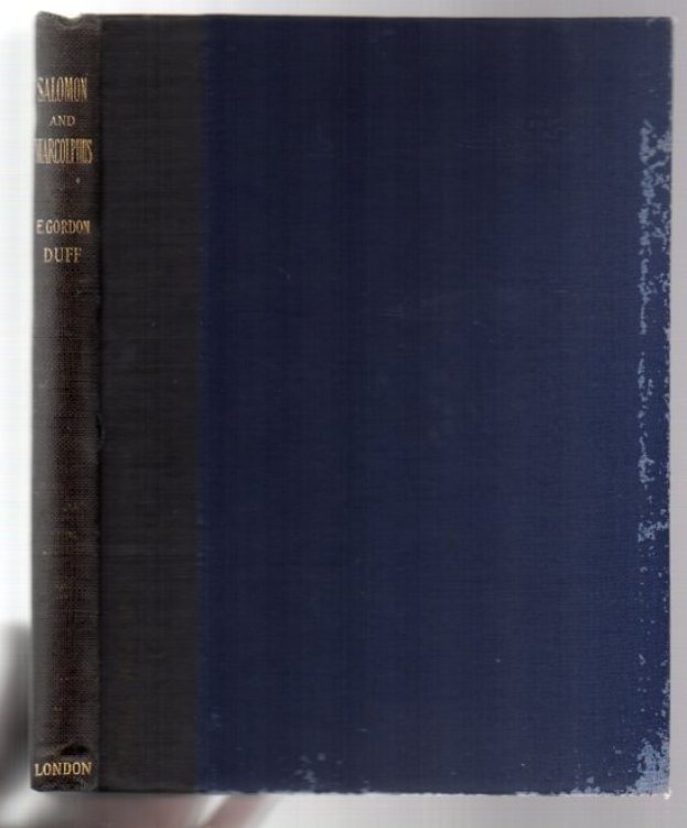 The Dialogue or Communing between the Wise King Salomon and Marcolphus