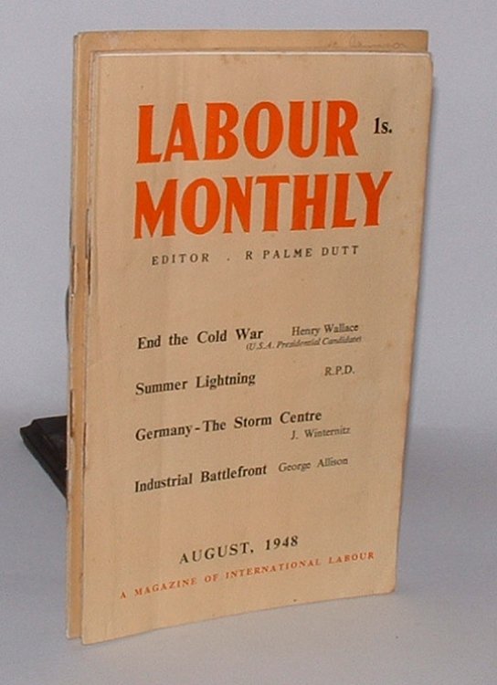Labour Monthly: A Magazine of International Labour [group of seven issues from 1947, 1948]