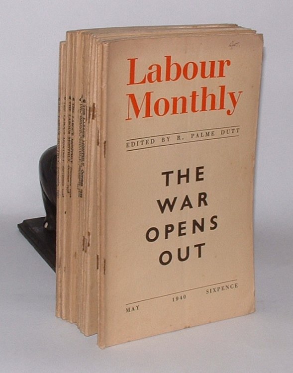 Labour Monthly: A Magazine of International Labour [group of eleven issues from 1937-1940]