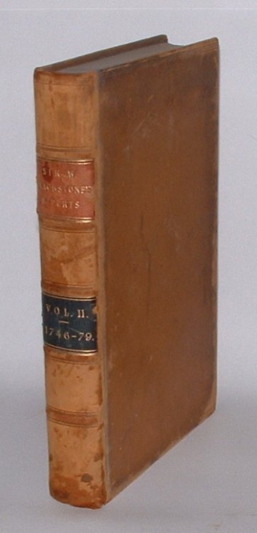 Reports of Cases determined in the several courts of Westminster Hall, from 1746 to 1749 [. . .] [Volume Two only]