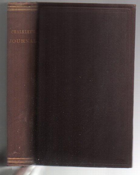 A Journal of Thomas Chalkey, a Minister of the Gospel in the Society of Friends