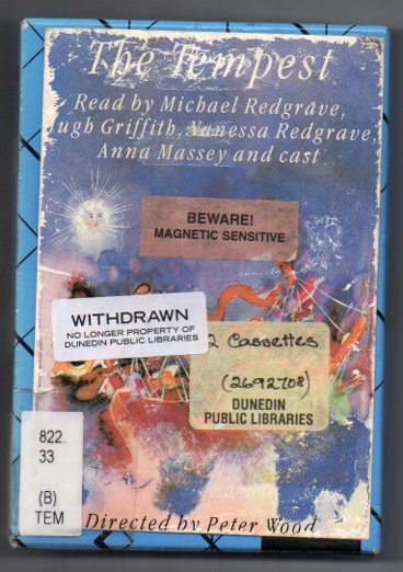 The Tempest [Audio Cassette]