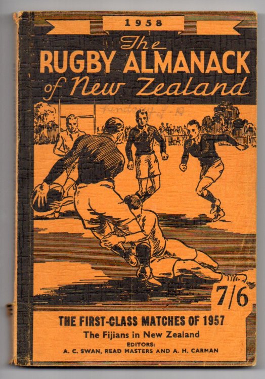 Image for The Rugby Almanack of New Zealand 1958 The Rugby Almanack of New Zealand 1958