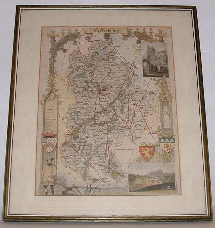 Map of Bedfordshire