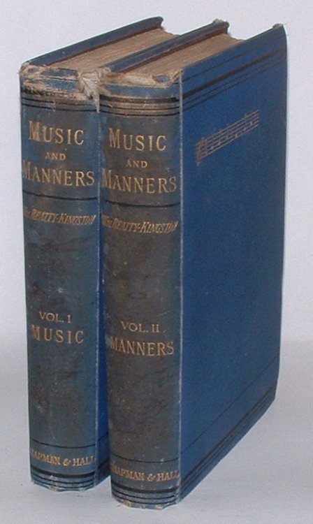 Music and Manners: Personal Reminiscences and Sketches of Character. In Two Volumes.