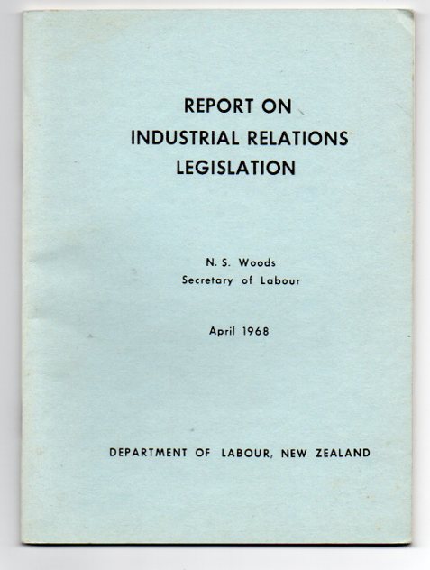 Image for Report on Industrial Relations Legislation Report on Industrial Relations Legislation