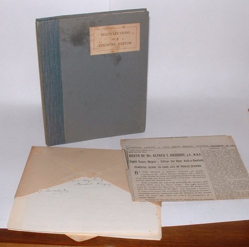 Recollections of a Country Editor