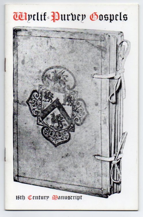 A XV Century MS. of the Wyclif-Purvey Gospels: An Introduction to the Dunedin Public Library's Copy