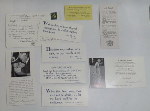[small group of ephemera]
