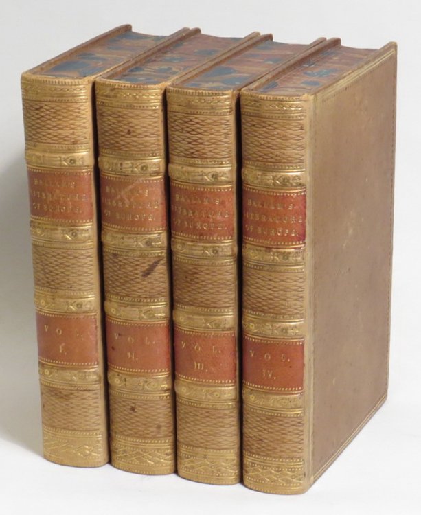 Introduction to the Literature of Europe, in the Fifteenth, Sixteenth, and Seventeenth Centuries