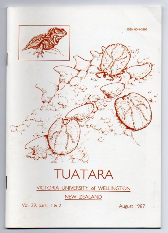 Tuatara - Volume 29, Parts 1 & 2 - August 1987