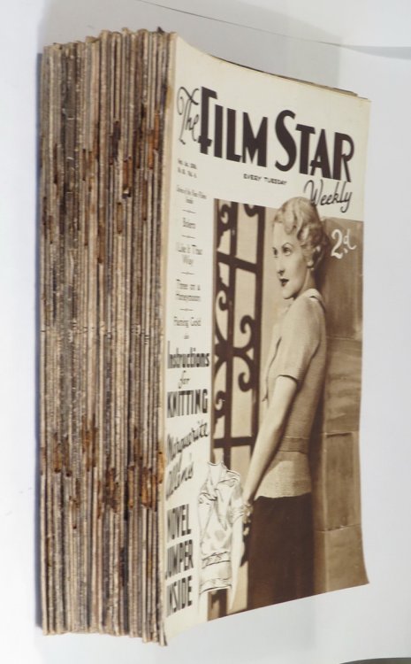 The Film Star Weekly [a run of 35 issues, Jan 6th 1934 - Sep 1st 1934]