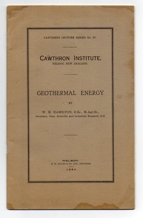 Geothermal Energy