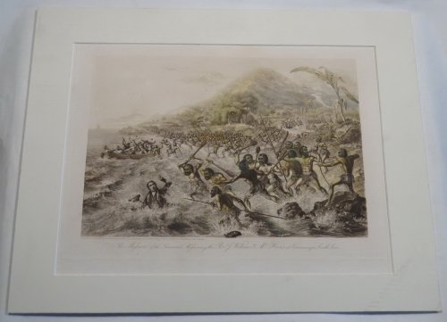 The Massacre of the Lamented Missionary the Revd. J. Williams & Mr. Harris at Erromanga South Seas