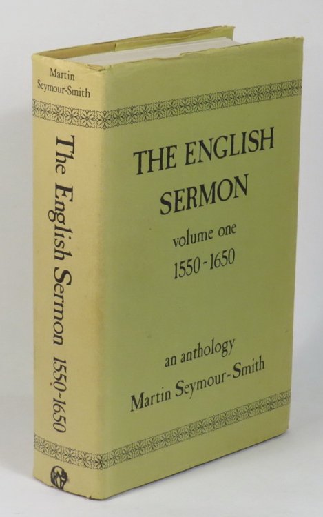 The English Sermon - Volume One - 1550-1650