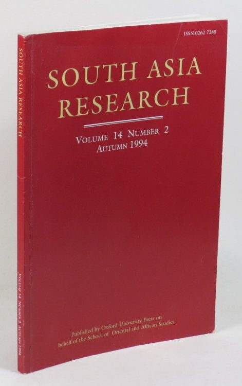 South Asia Research - Vol. 14 No. 2 Autumn 1994