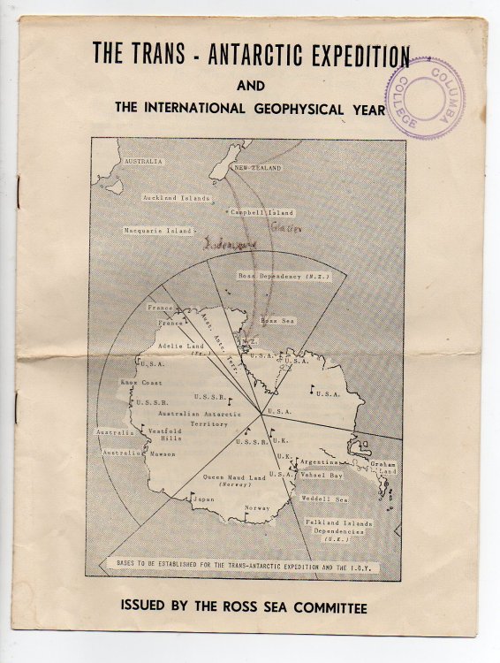 Image for The Trans-Antarctic Expedition and The International Geophysical Year The Trans-Antarctic Expedition and The International Geophysical Year