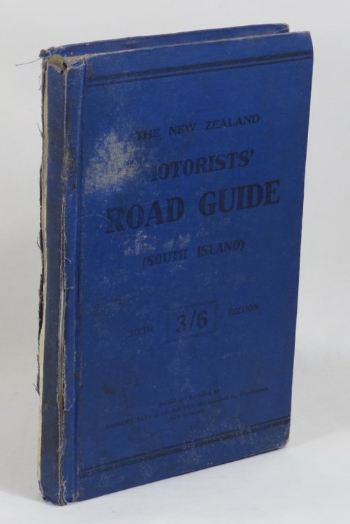 The New Zealand Motorists' Road Guide (South Island). Sixth Edition.