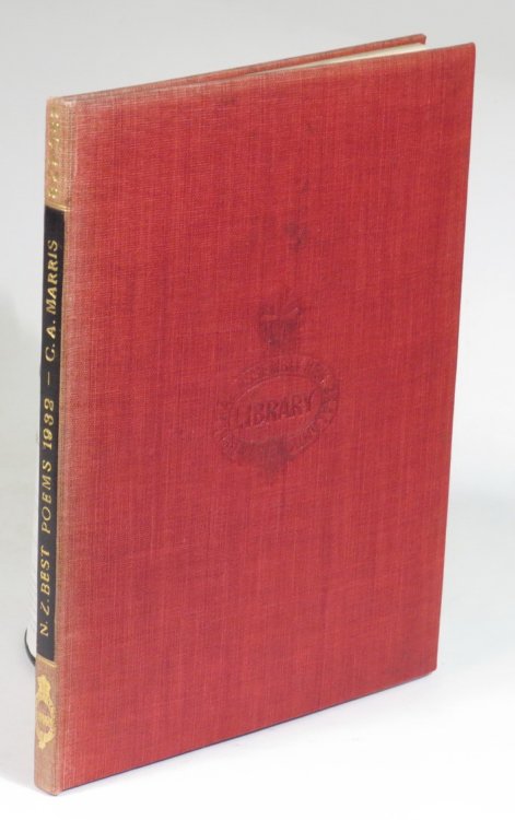 New Zealand Best Poems of 1932 - Chosen by C. A. Marris
