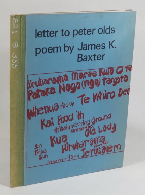 Letter to Peter Olds
