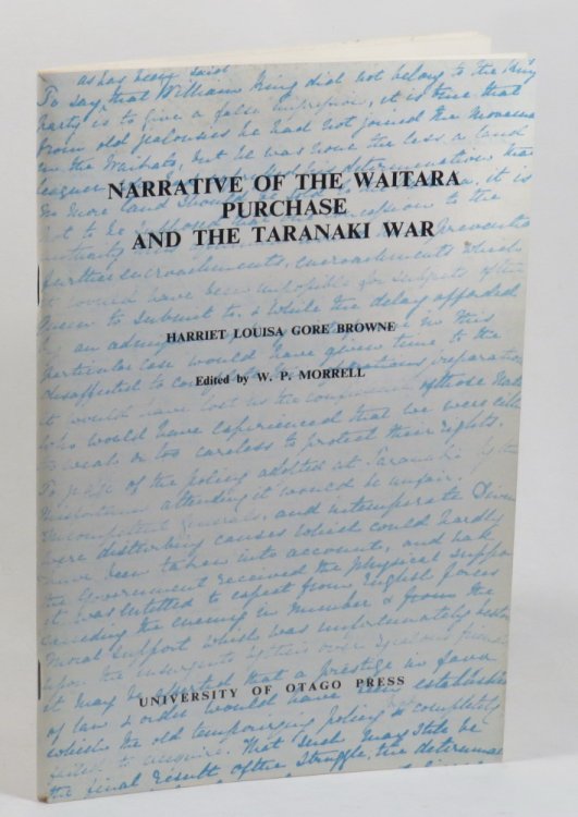 Narrative of the Waitara Purchase and the Taranaki War
