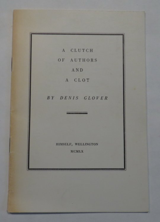 A Clutch of Authors And A Clot