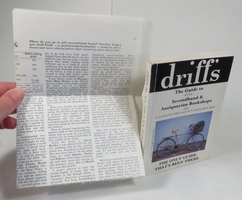Driff's Guide to all the Secondhand & Antiquarian Bookshops in the UK September 1986 to September 1987 Together with Auction Houses and Cataloguers