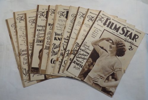 The Film Star Weekly [a run of 10 issues, Vol. 4 Nos. 95-104, Sep 15th 1934 - Nov 17th 1934]