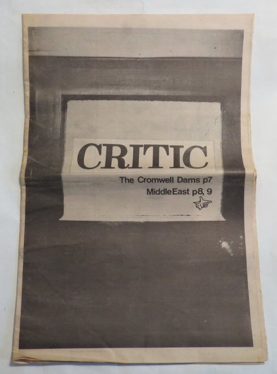 Critic - 25th June 1974 [Otago University student newspaper]